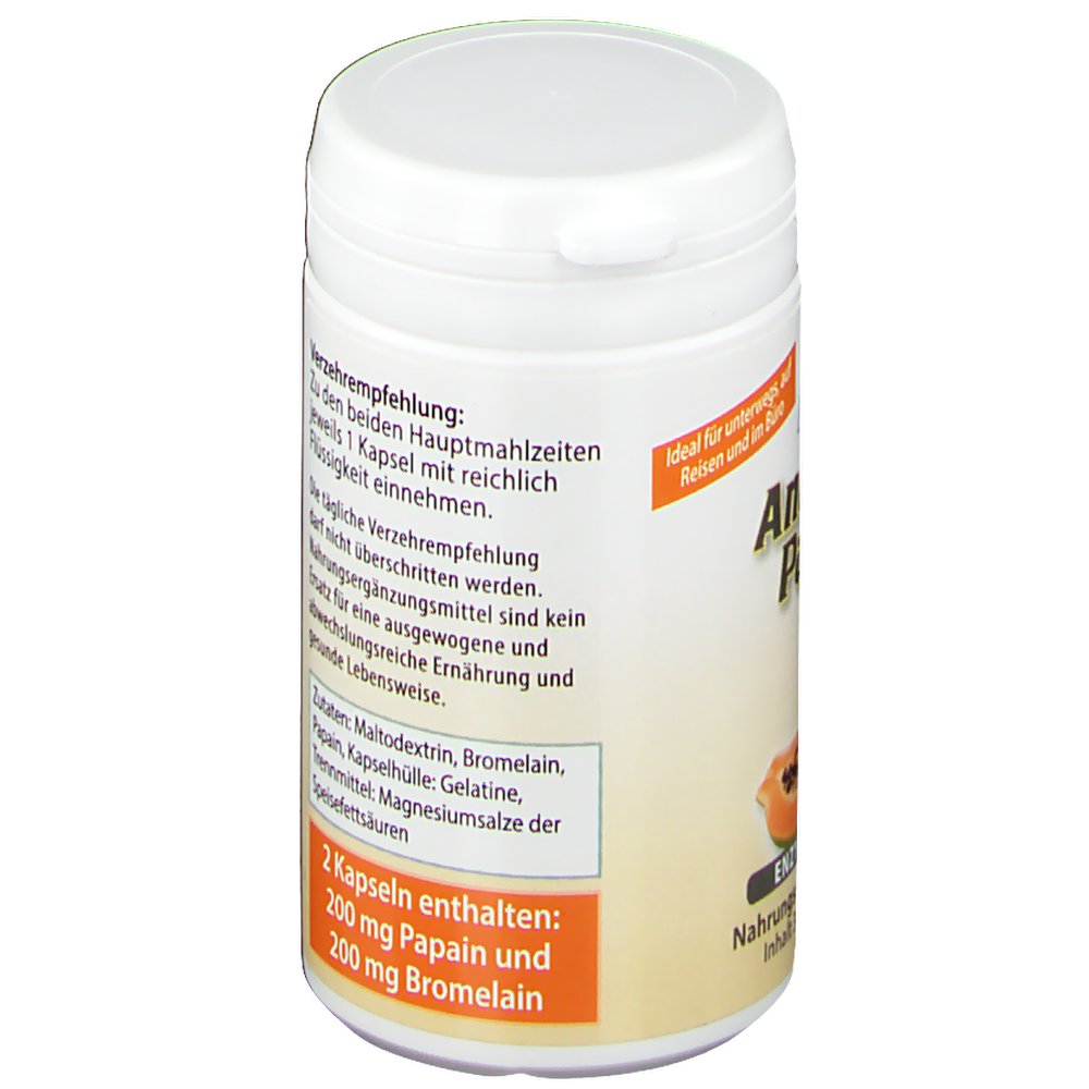 Avitale AnanasPapaya Enzym Kapseln 60 St
