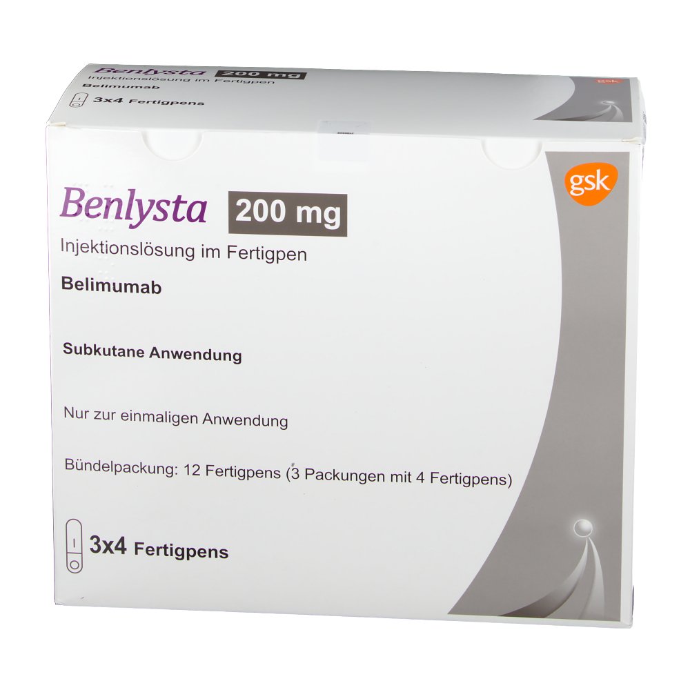 BENLYSTA 200 mg Injektionslösung i.e.Fertigpen 3X4 St - shop-apotheke.com