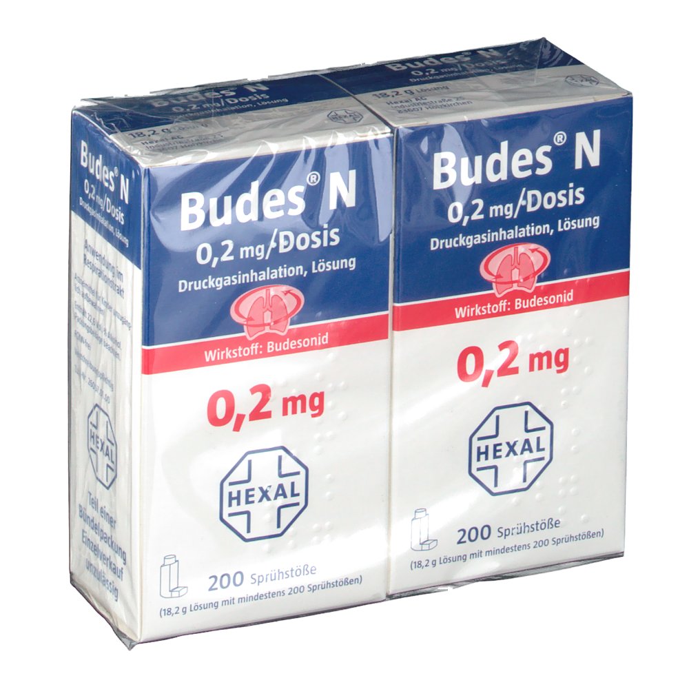 Budes N 0.2mg Dos. Aerosol Erfahrungen BUDES N 0,2 mg/Dosis Druckgasinhalation Lösung 2 St - shop-apotheke.com