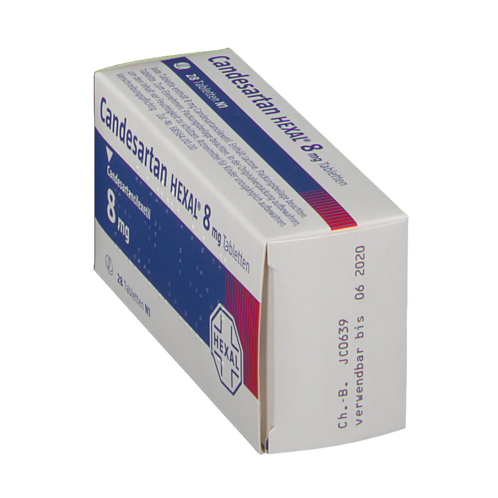 CANDESARTAN HEXAL 8 mg Tabletten 28 St - shop-apotheke.com