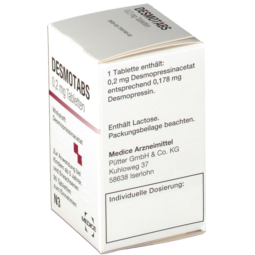 Desmotabs 0,2 mg Tabletten 90 St