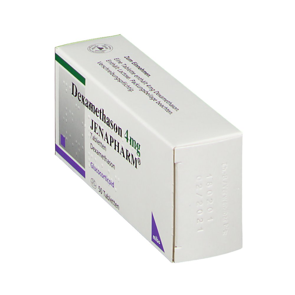 Dexamethason 4 mg Jenapharm Tabl. 50 St - shop-apotheke.com