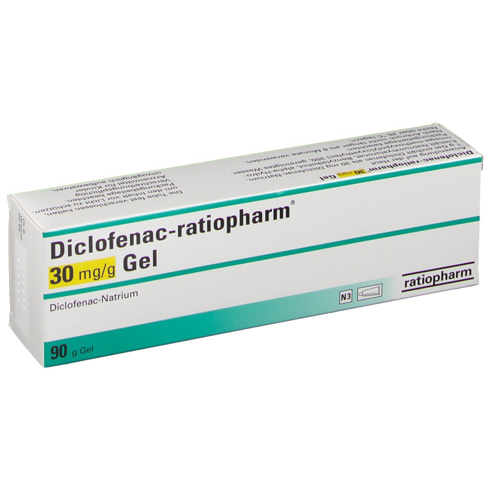 Diclofenac Ratiopharm Mg G Gel G Shop Apotheke Com