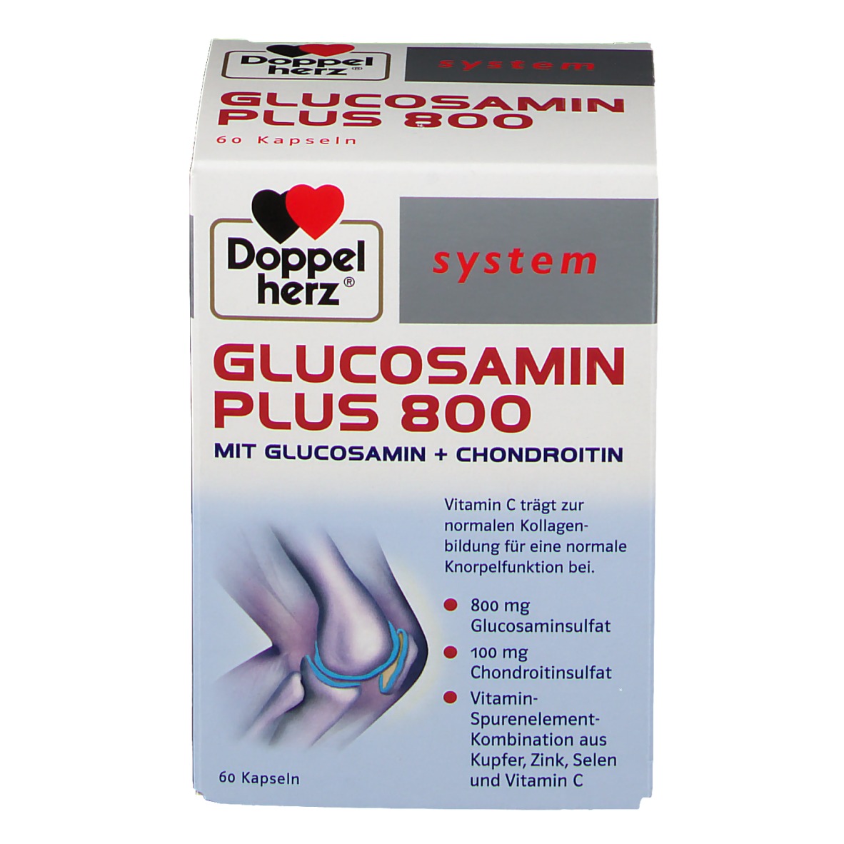 Doppelherz® system GLUCOSAMIN PLUS 800 60 St - shop-apotheke.com
