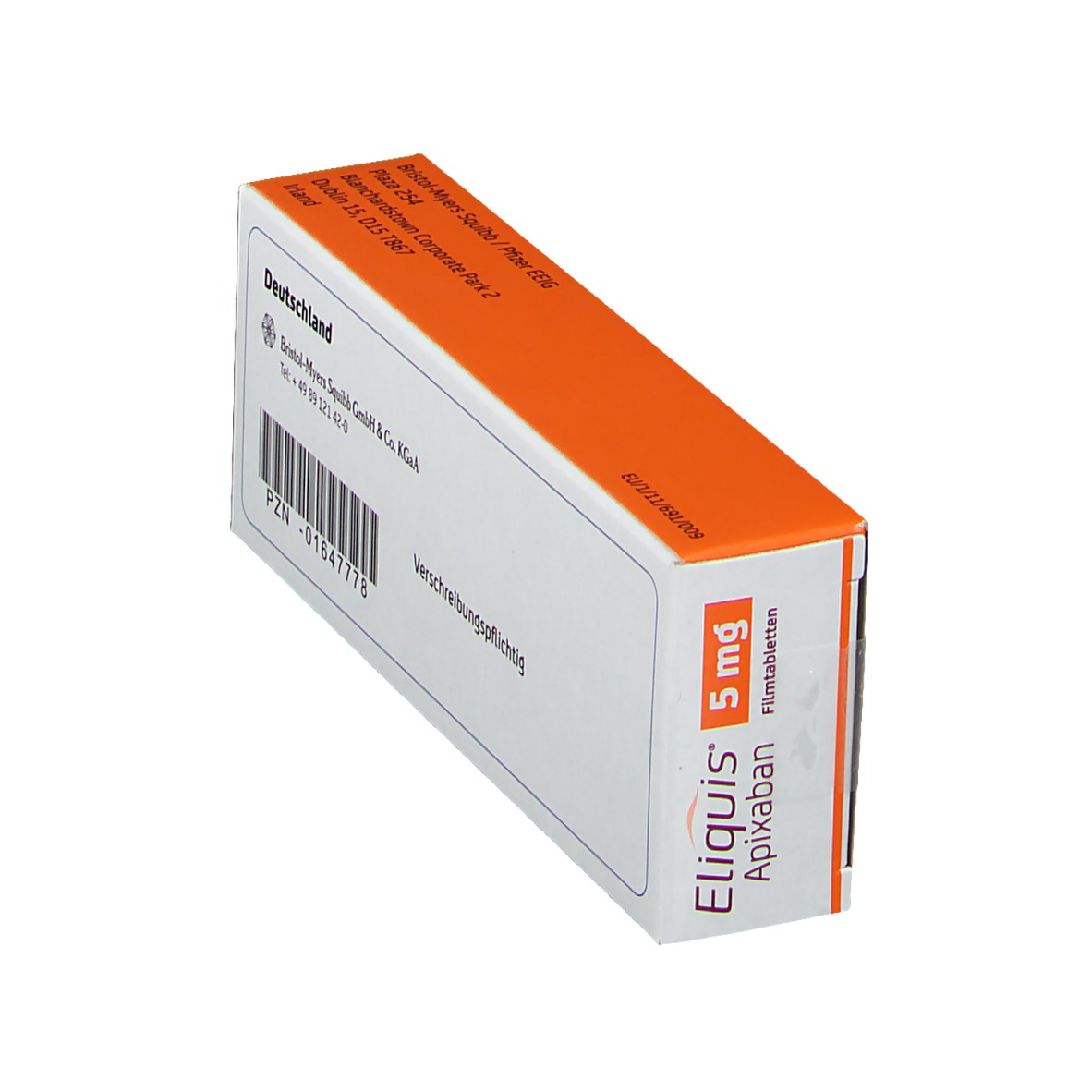 ELIQUIS 5 mg 60 St ELIQUIS 5 mg 60 St
