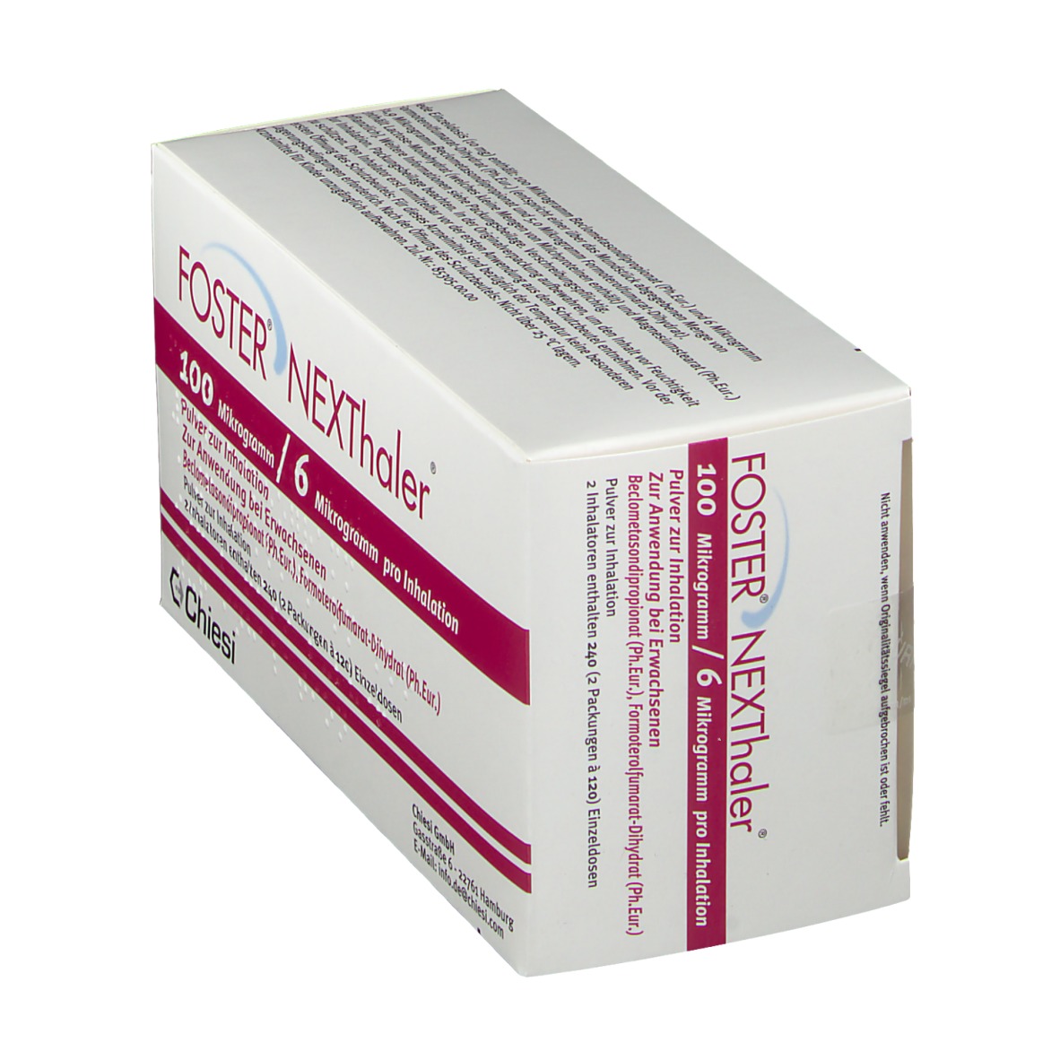 FOSTER NEXTHALER 100UG/6UG 2 St - shop-apotheke.com