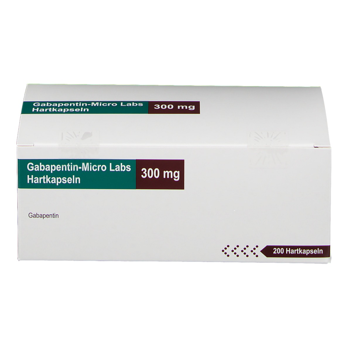GABAPENTIN Micro Labs 300 mg Hartkapseln 200 St