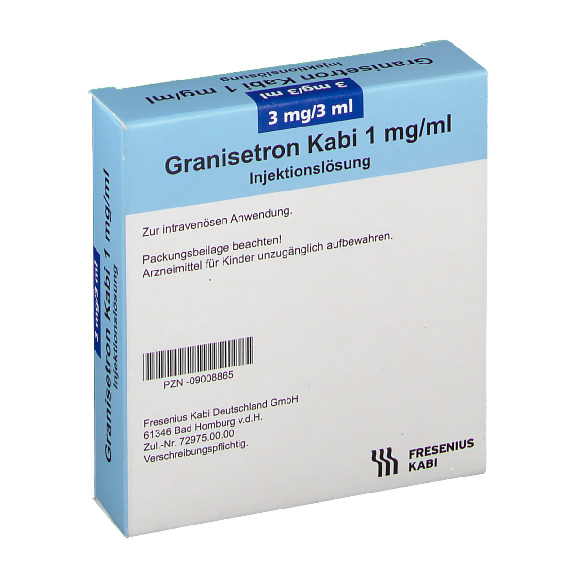 Granisetron Kabi 3 mg / 3 ml 5X3 ml