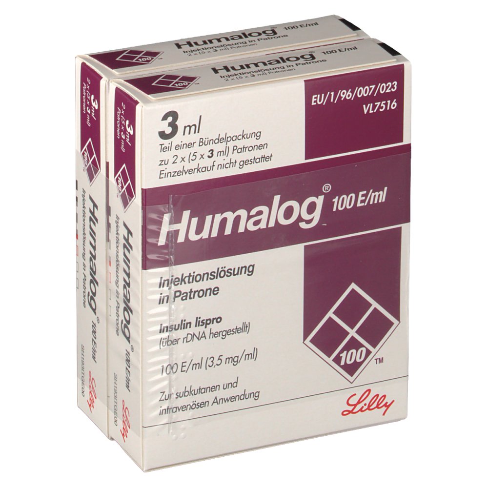 HUMALOG Patrone 10X3 ml