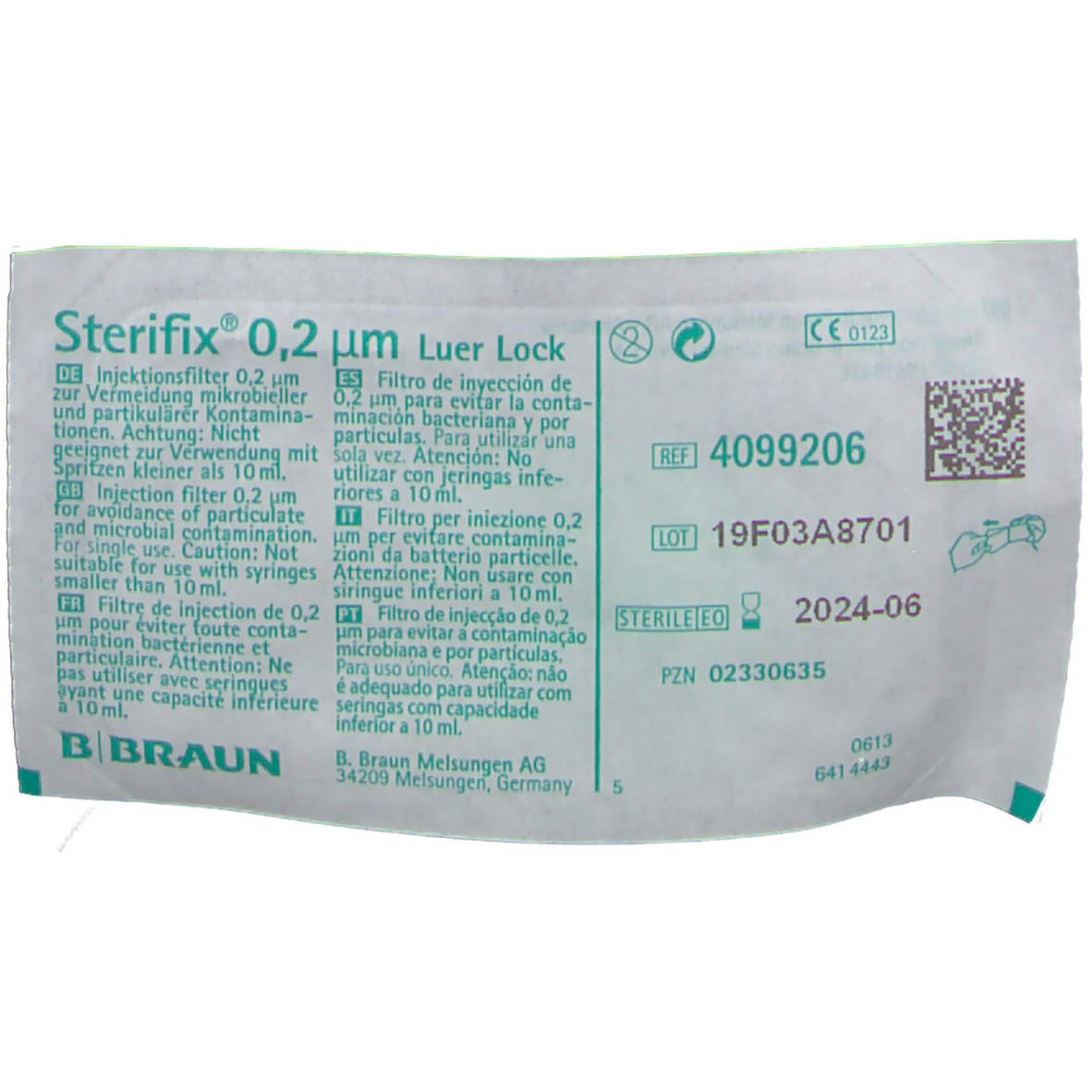 Infusionszubehör Sterifix® Lock Filter 0,2µm 1 St - Shop-apotheke.com