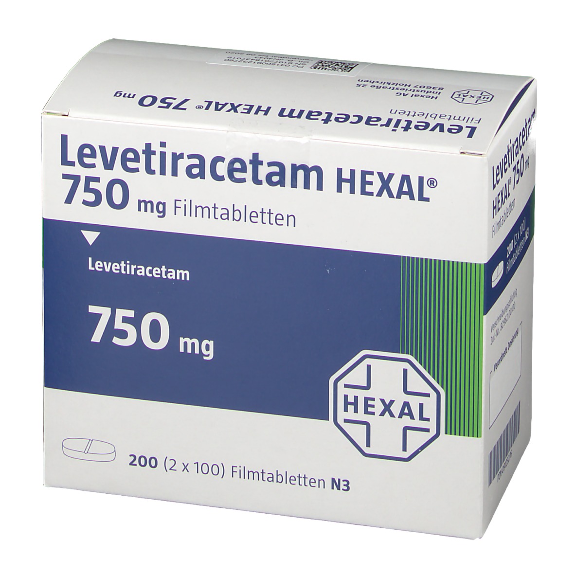 LEVETIRACETAM HEXAL 750 mg Filmtabletten 200 St - shop-apotheke.com