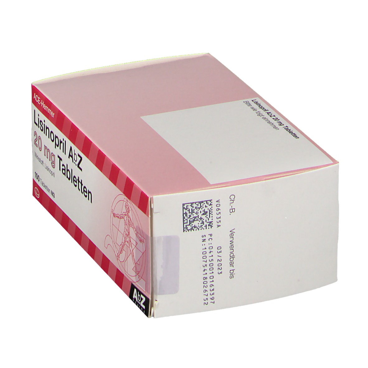 Lisinopril AbZ 20 mg Tabletten 100 St - shop-apotheke.com