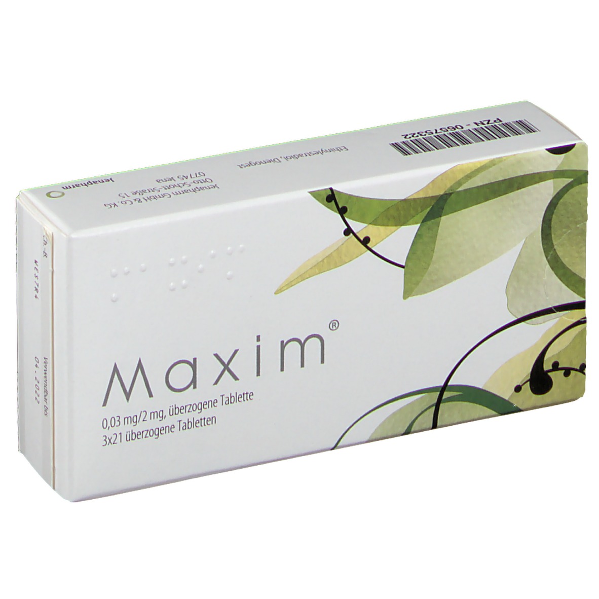 Maxim 0,030 mg/2 mg Tabletten 63 St - shop-apotheke.com