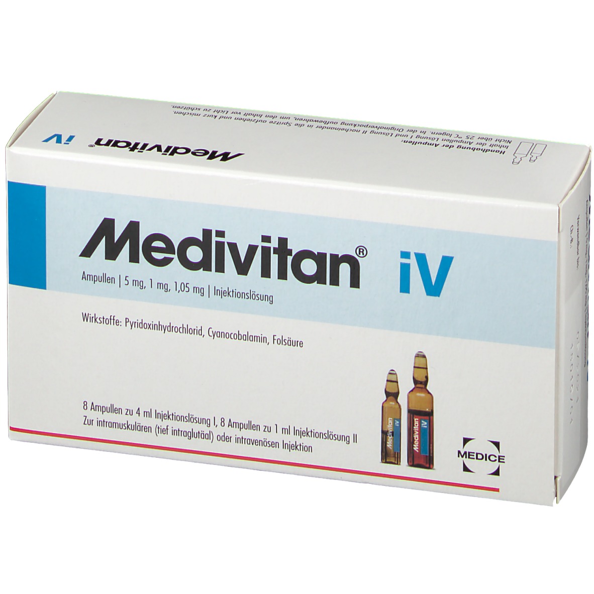 Medivitan® IV Ampullen 8 St - Shop-apotheke.com