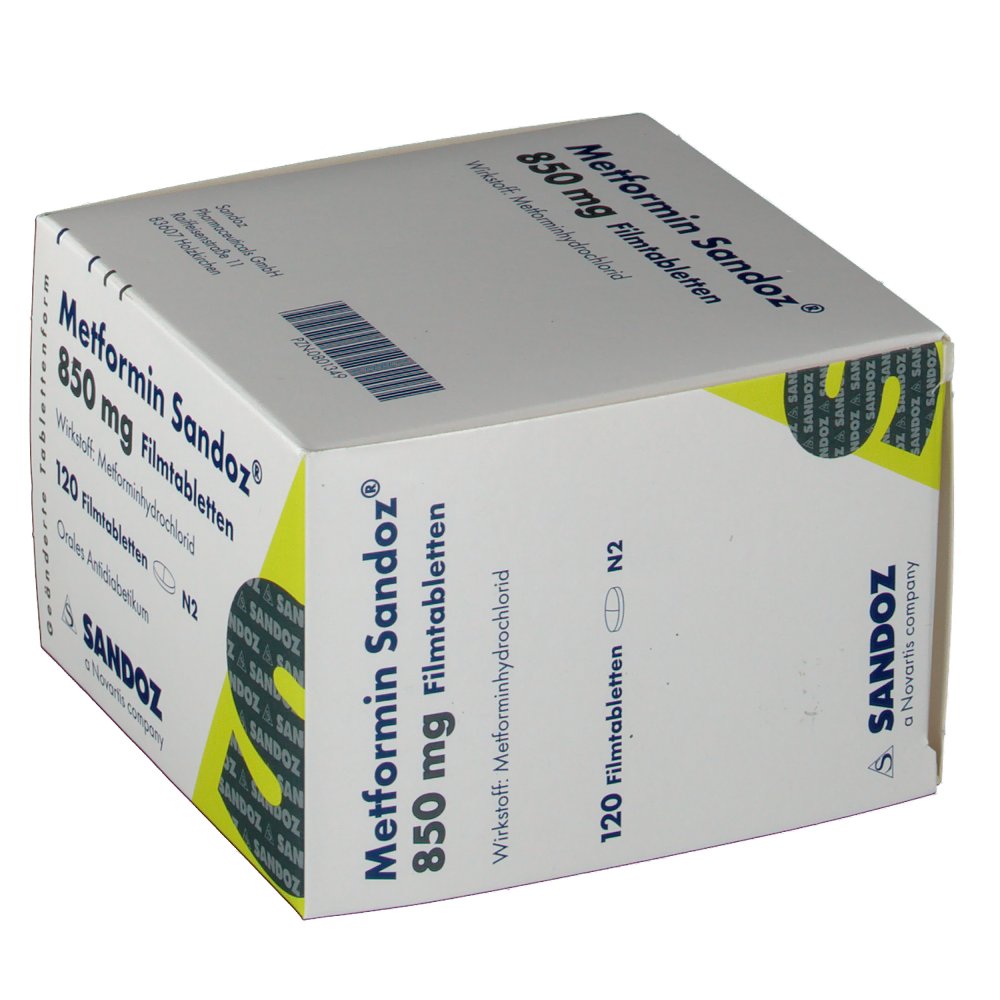 Metformin Sandoz 850 mg zur Gewichtsreduktion