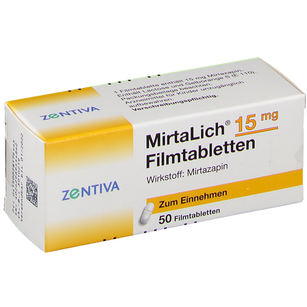 MIRTALICH 15 mg Filmtabletten 50 St - shop-apotheke.com