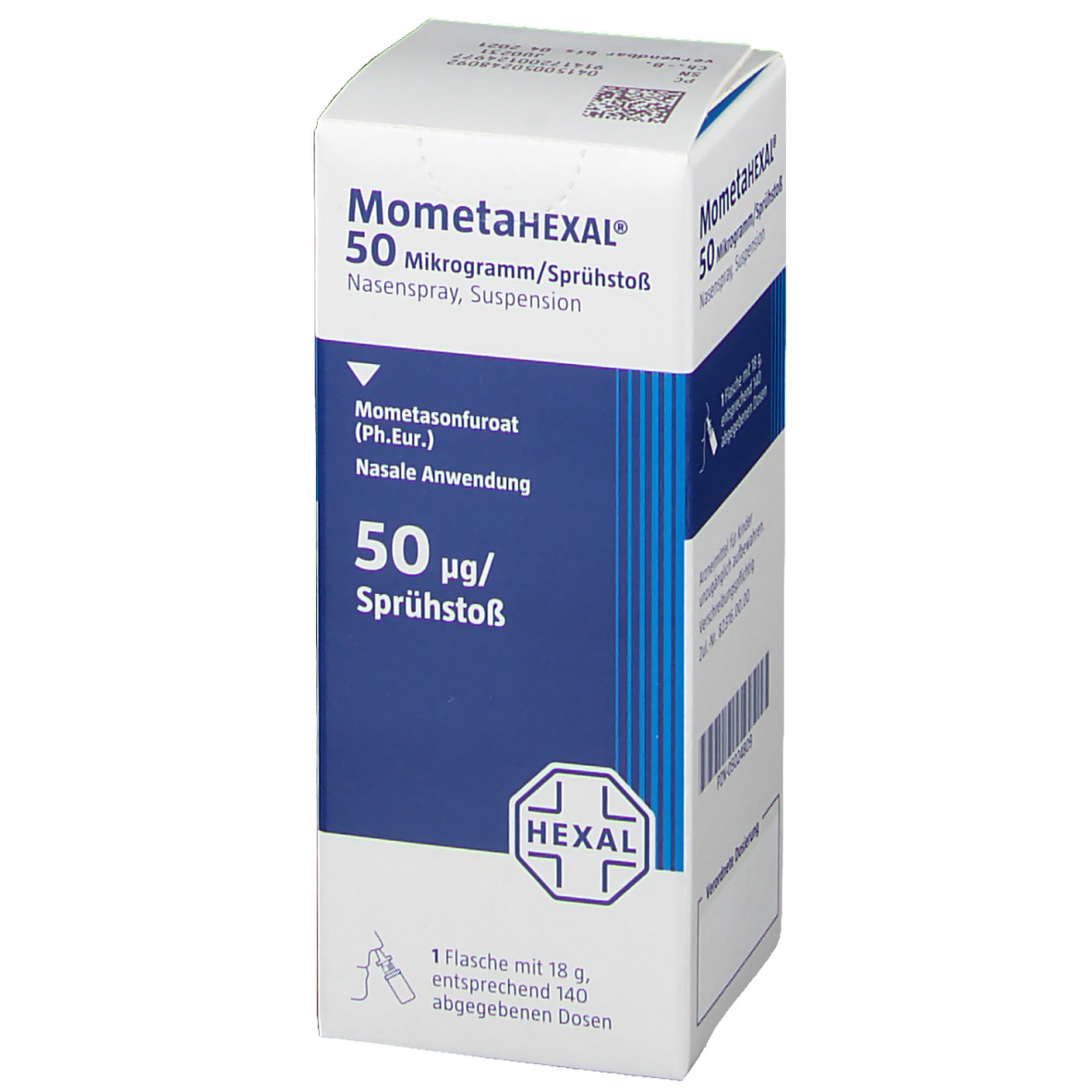MometaHEXAL® 50µg/ Sprühstpß 18 g