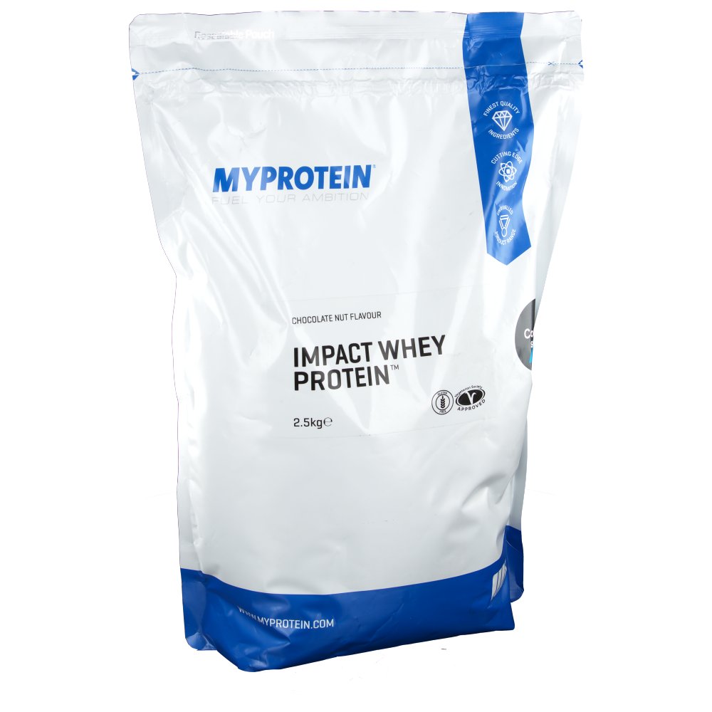 MyProtein Impact Whey Protein, Chocolate Nut, Pulver 2500 g shop
