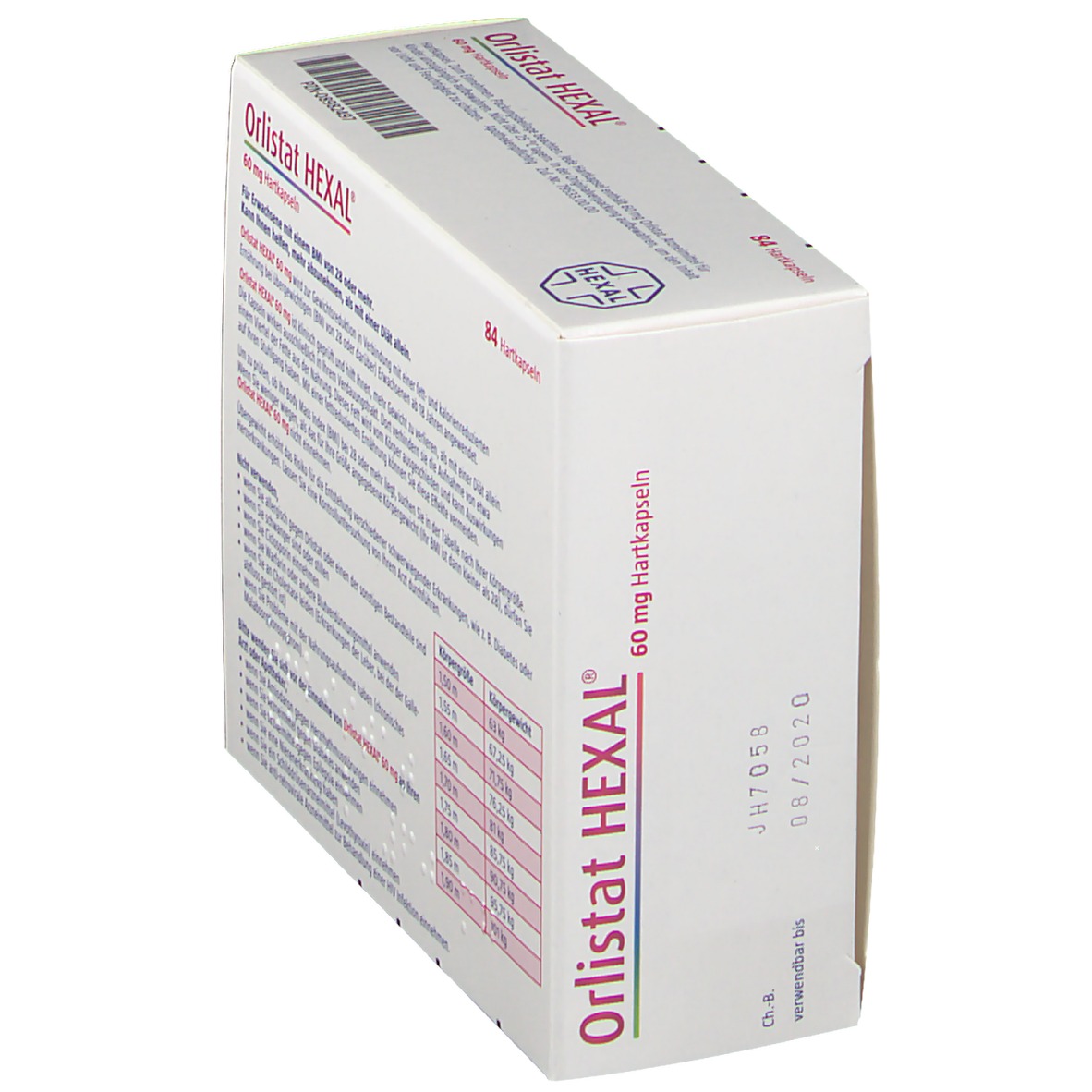 Orlistat HEXAL® 60 mg 84 St
