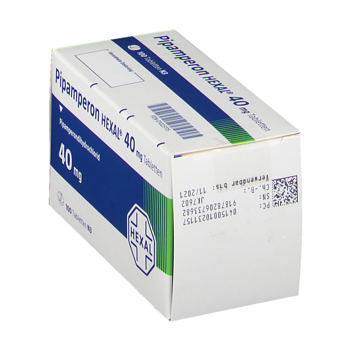 PIPAMPERON HEXAL 40 mg Tabletten 100 St