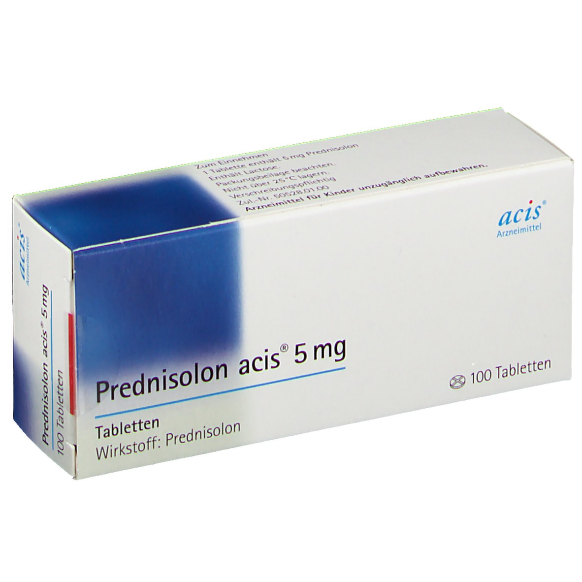 Prednisolon Acis 5 mg Tabl. 100 St