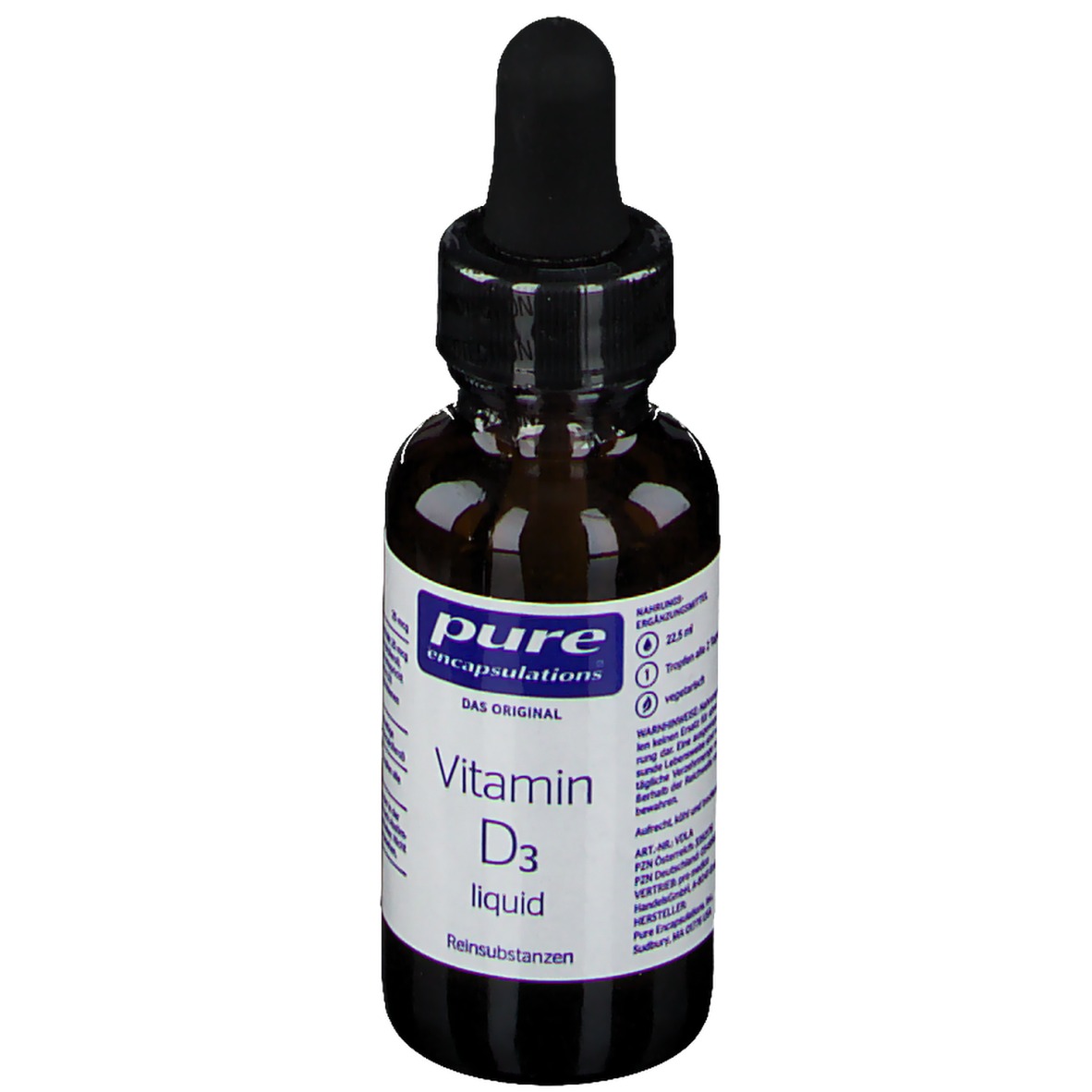 pure encapsulations® Vitamin D3 liquid 22,5 ml - shop-apotheke.com