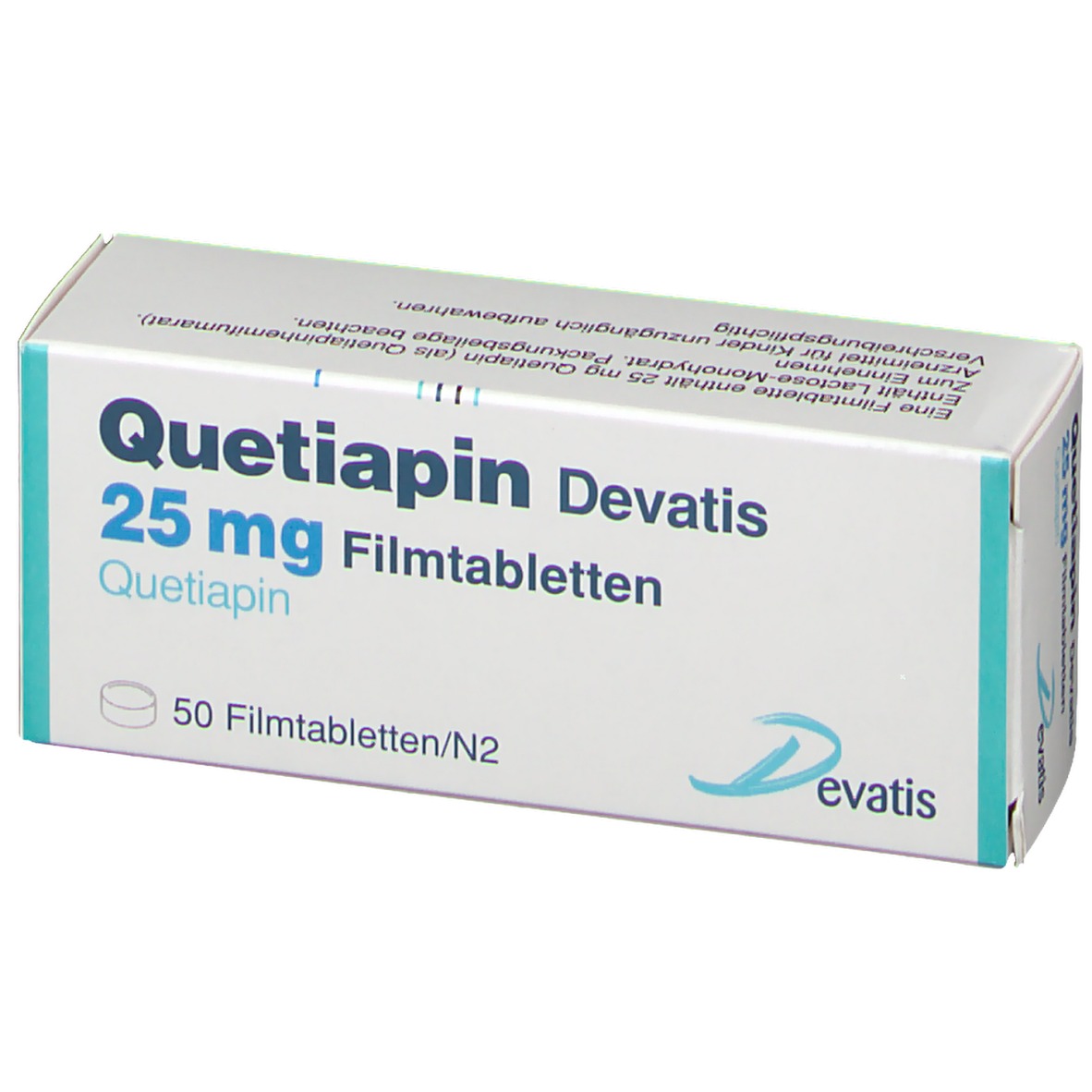 QUETIAPIN DEVATIS 25 MG 50 St - shop-apotheke.com