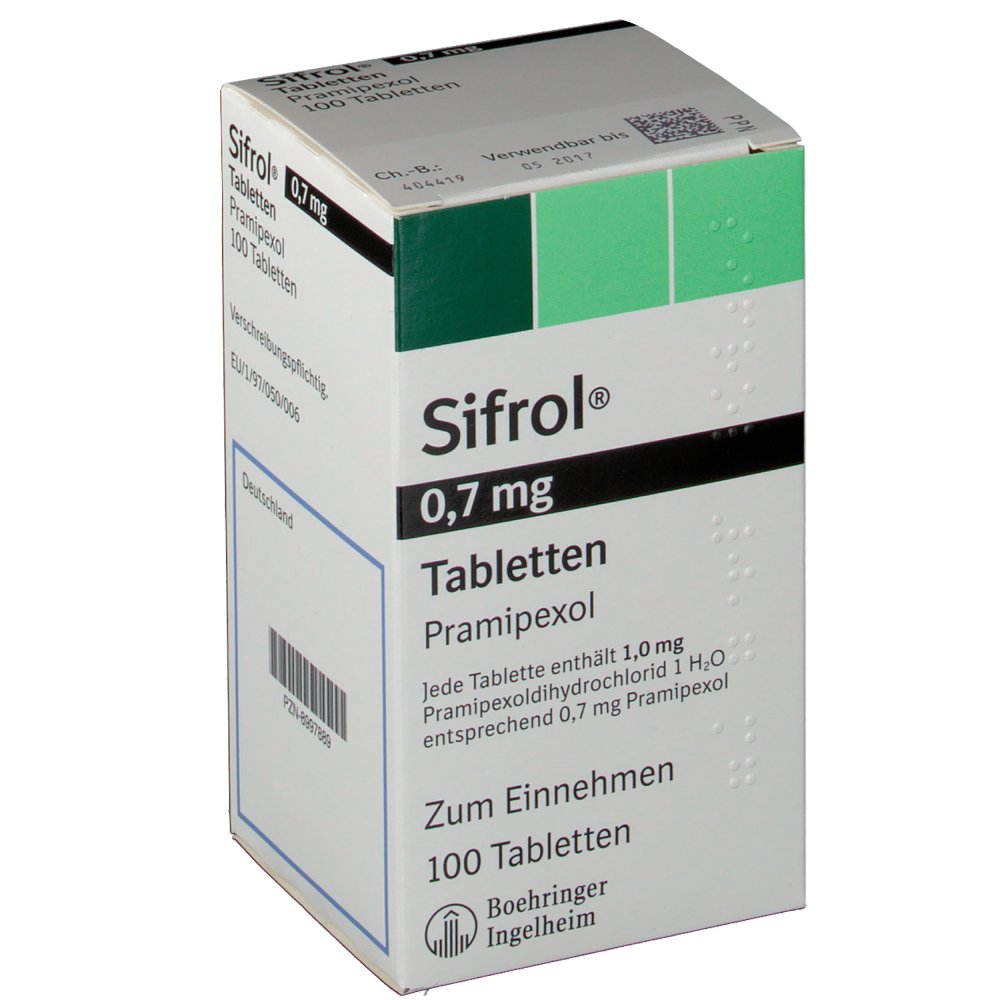 Sifrol 0,7 mg Tabl. 100 St - shop-apotheke.com