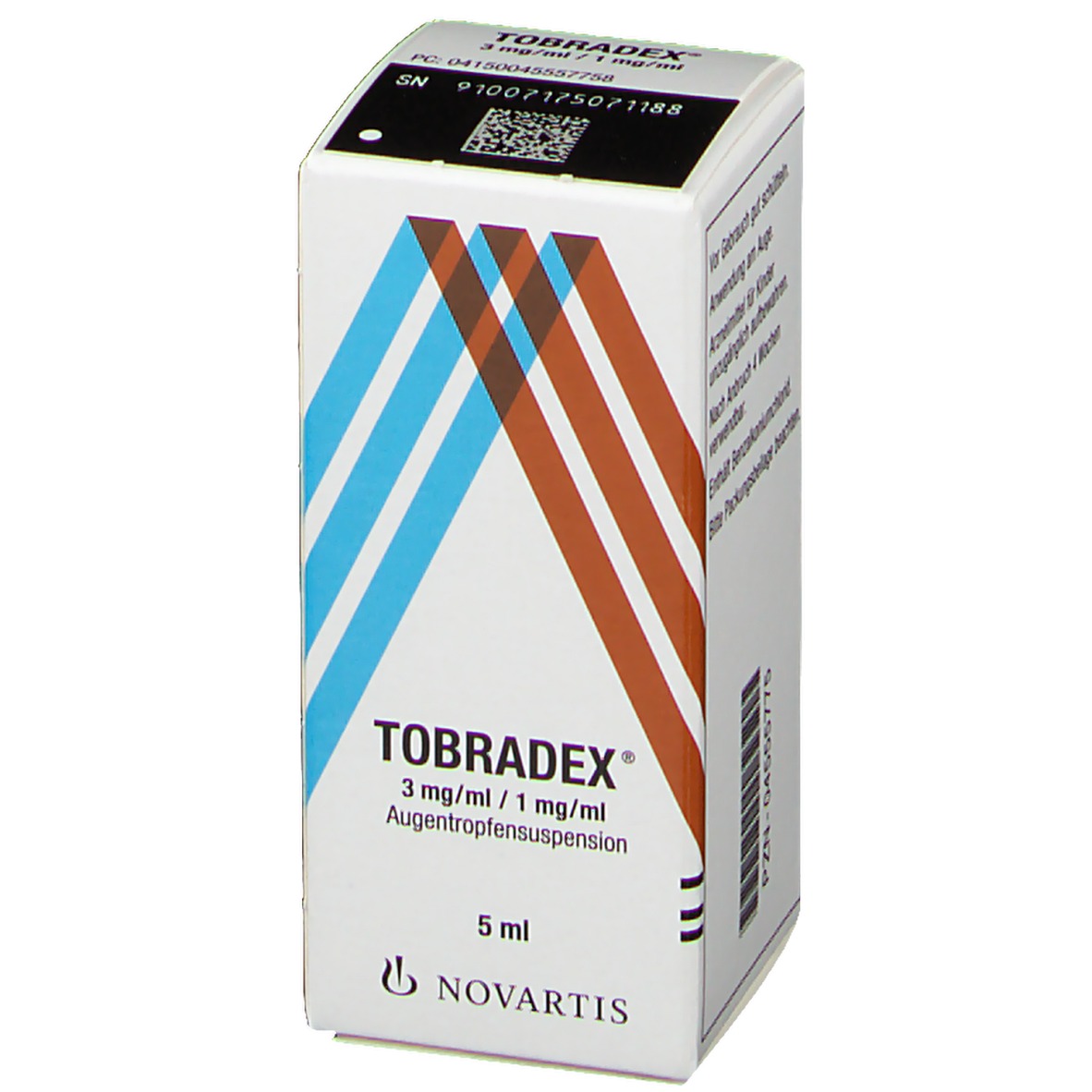 TOBRADEX 3mg/ml/1mg/ml Augentropfen Suspens. 5 ml