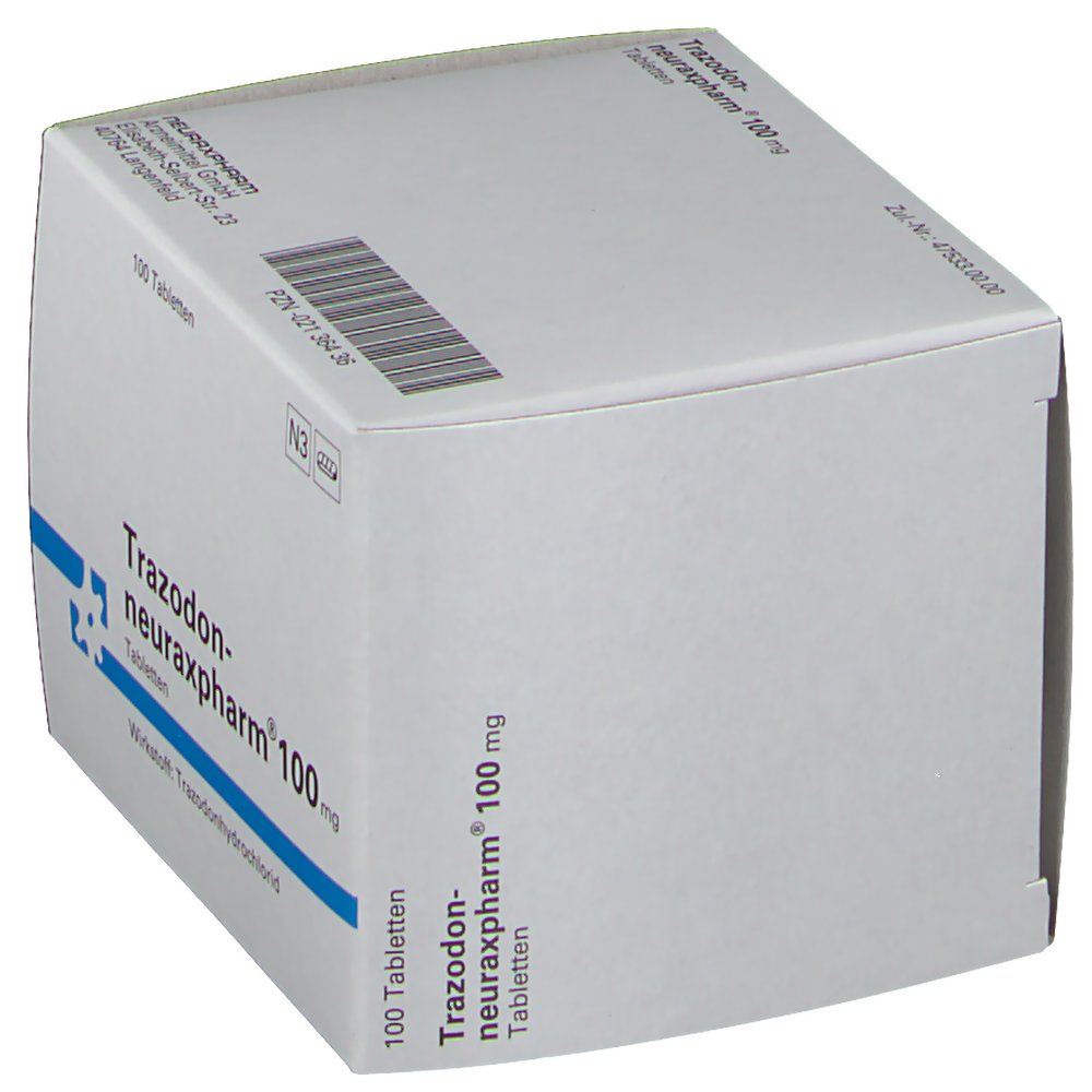 Trazodon neuraxpharm 100 mg Tabletten 100 St