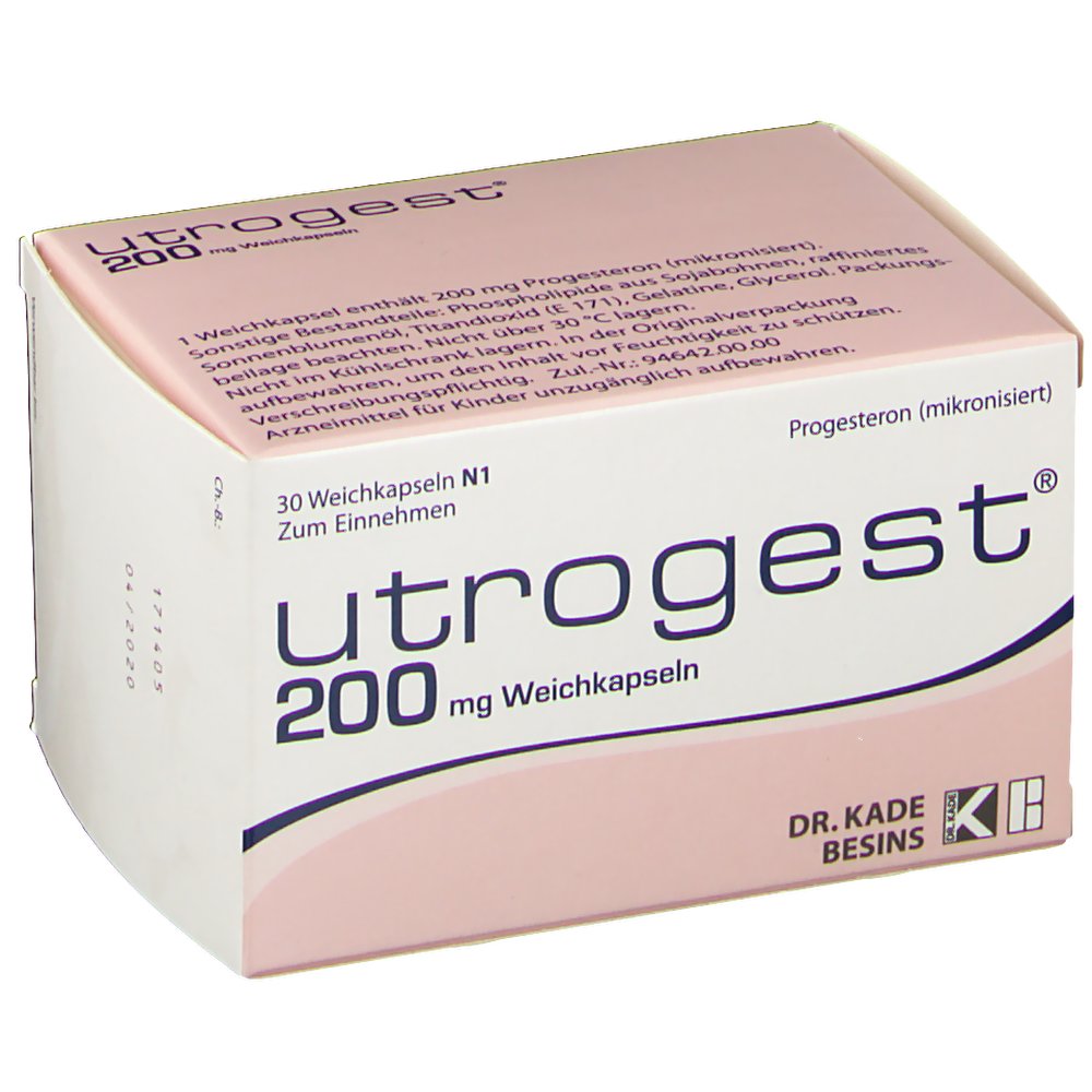 UTROGEST 200 mg Weichkapseln 30 St - shop-apotheke.com