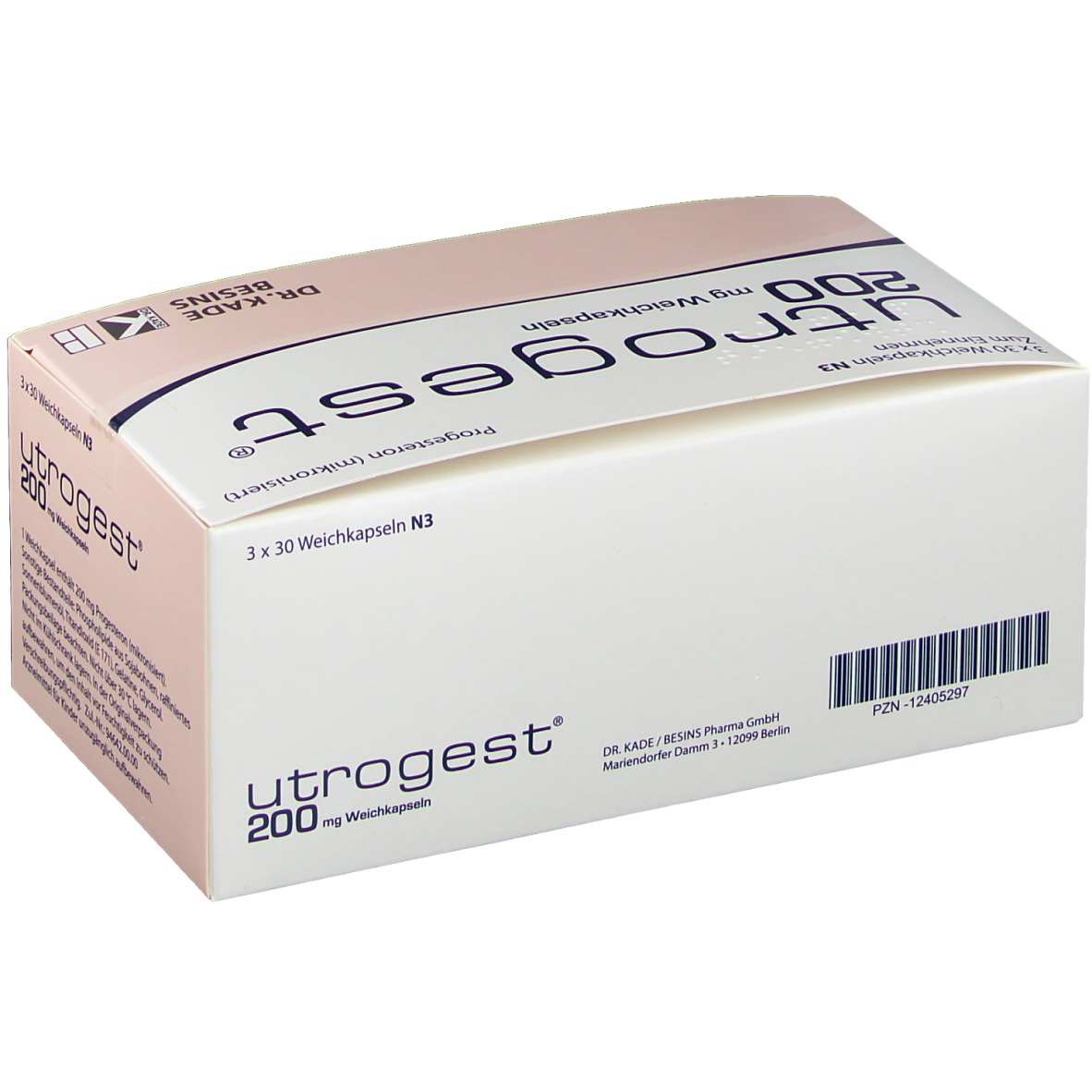 Utrogest 200 Mg Weichkapseln 90 St Shop Apotheke Com