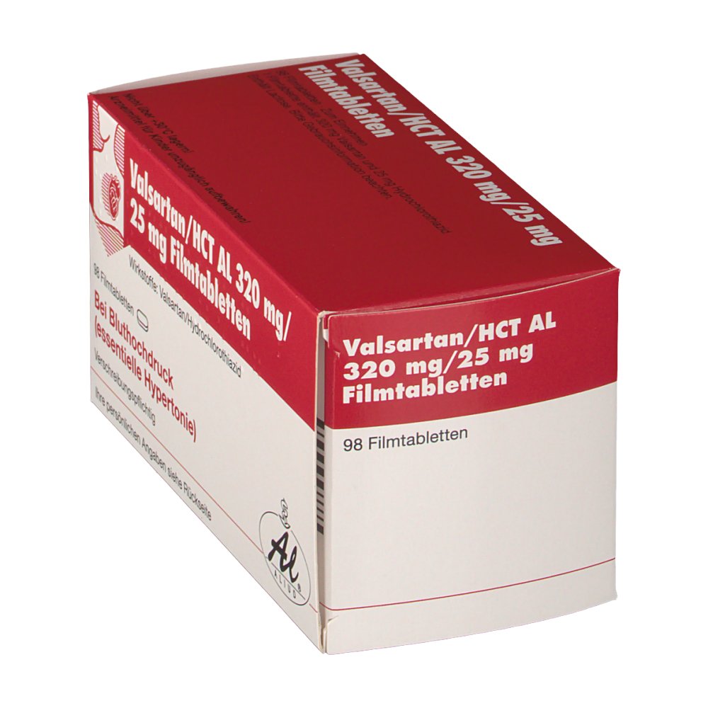 VALSARTAN HCT AL 320 mg/25 mg 98 St - shop-apotheke.com