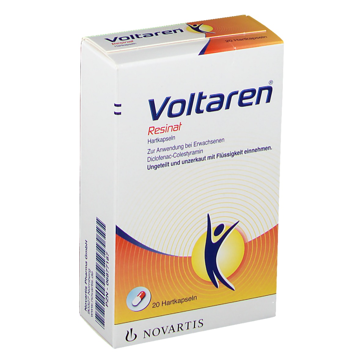Voltaren Resinat Kapseln 20 St Voltaren Resinat Kapseln 20 St