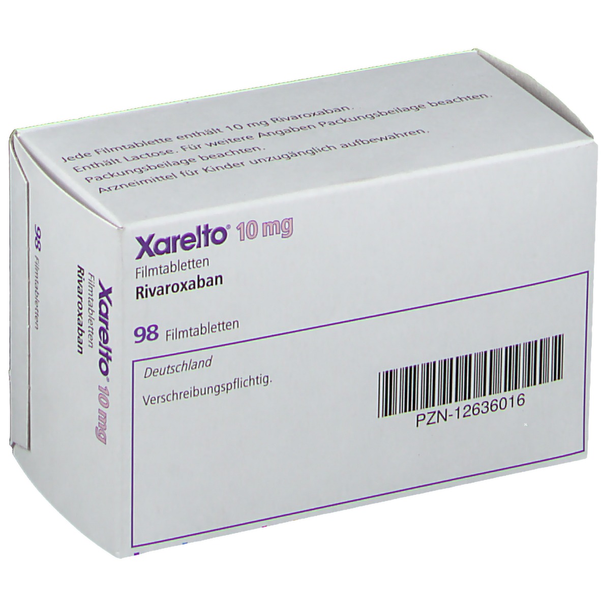 XARELTO 10 Mg Filmtabletten 98 St - Shop-apotheke.com