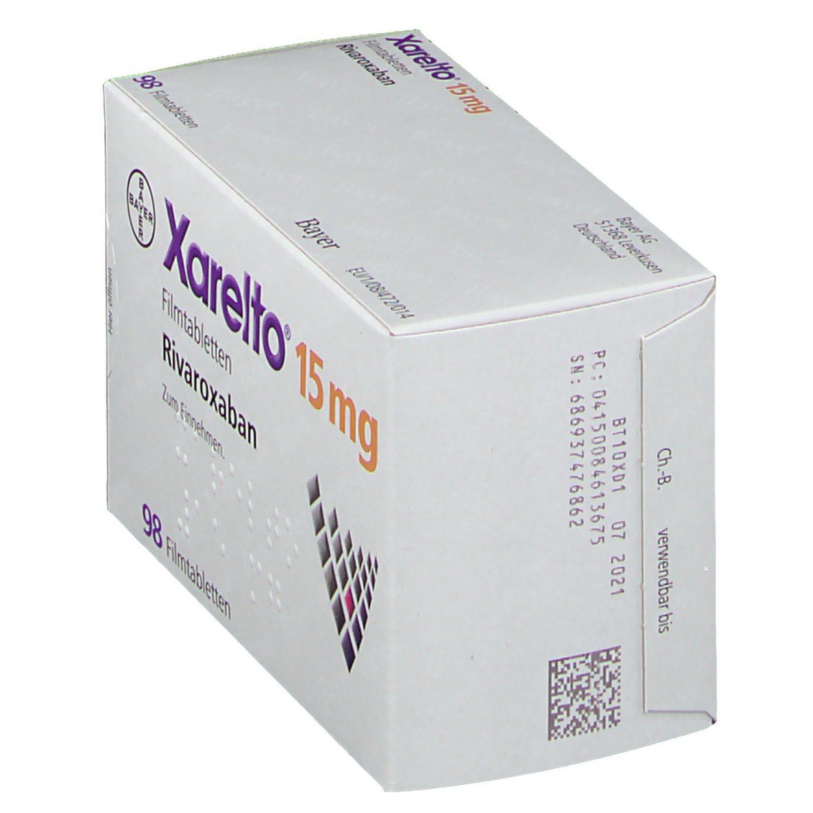 XARELTO 15 mg 98 St - shop-apotheke.com