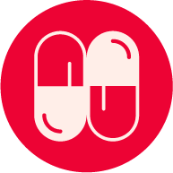 Female in light pink is looking into distance.