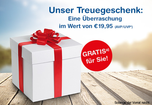 Ihr Treuegeschenk bei shop-apotheke.com Ihr Treuegeschenk bei shop-apotheke.com