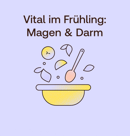 Vital im Frühling: Magen & Darm