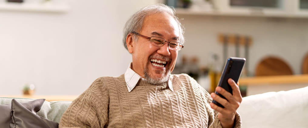 Smartphone einrichten für Senioren