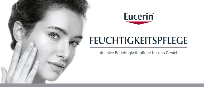 Eucerin Feuchtigkeitspflege - Intensive Feuchtigkeitspflege für das Gesicht.