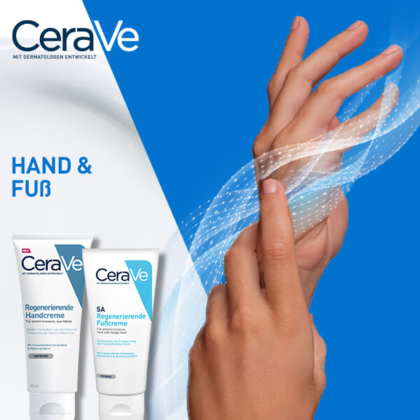 CeraVe: Hand & Fuß - Pflegeprodukte für Hand und Fuß.