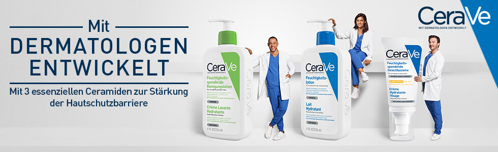 CeraVe - mit Dermatologen entwickelt.