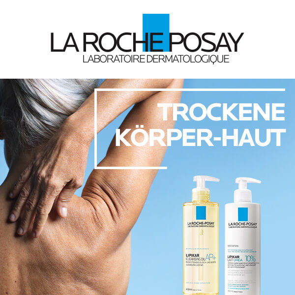 La Roche Posay: Trockene Körperhaut. Lipikar Pflege- und Reinigungsprodukte.