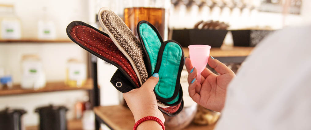 Banner Menstruationstasse