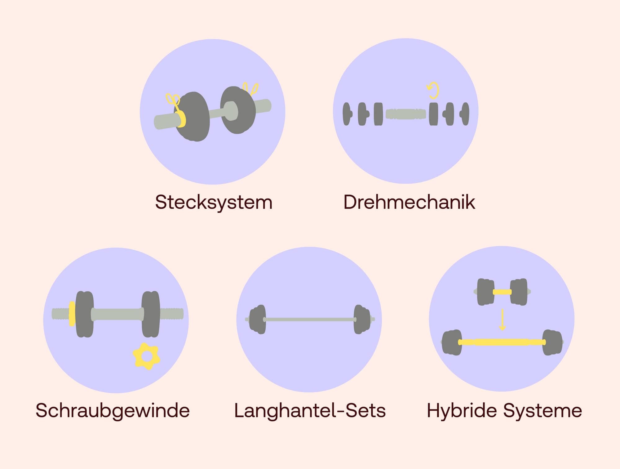 Verstellbare Hanteln im Überblick