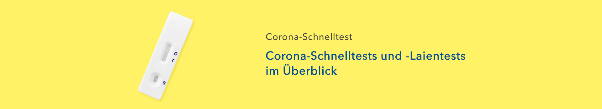 Corona-Schnelltests und -Laientests im Überblick - shop-apotheke.com