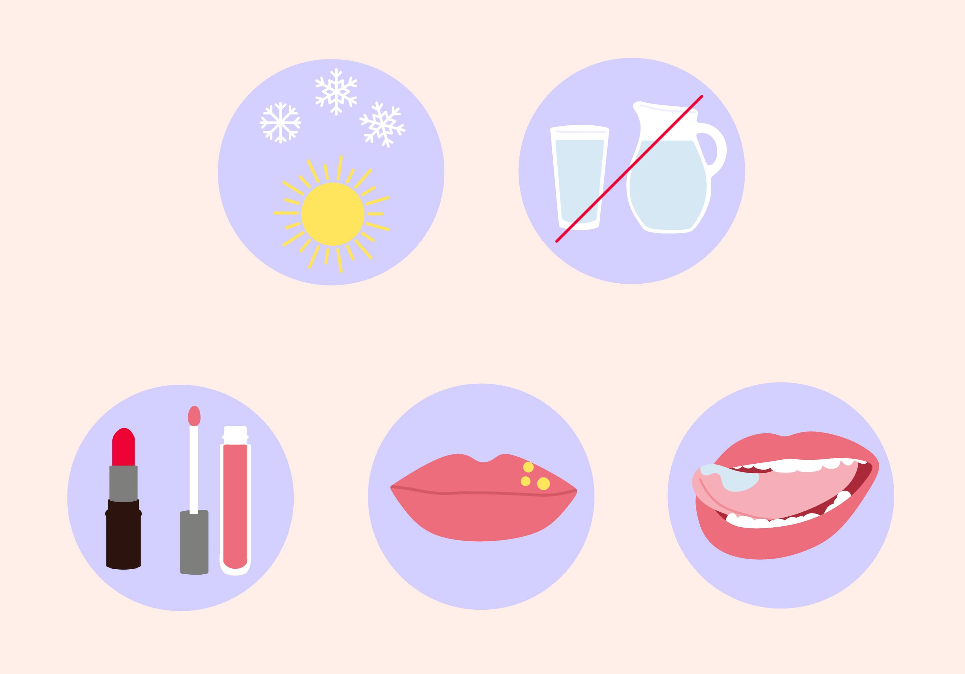 trockene lippen ursachen