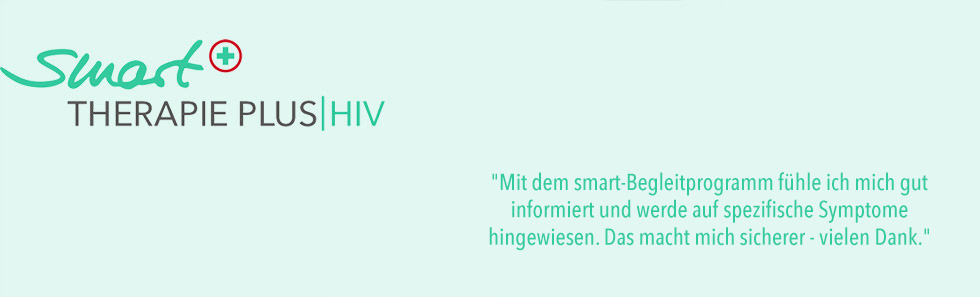 smart THERAPIE PLUS HIV - Headergrafik