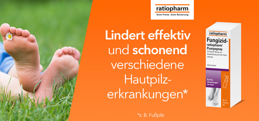 Ratiopharm, ratiopharm, Clotrimazol, Fußpilz, Fusspilz, Wundspray, clotrimazol, fußpilz, Fungizid, fusspilz, Pilz, Hautpilz